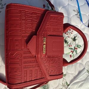 Steve Madden red bag